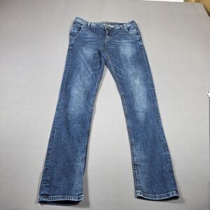 Blend She Bright Straight Leg Jeans Women's Size 31 Mid Rise